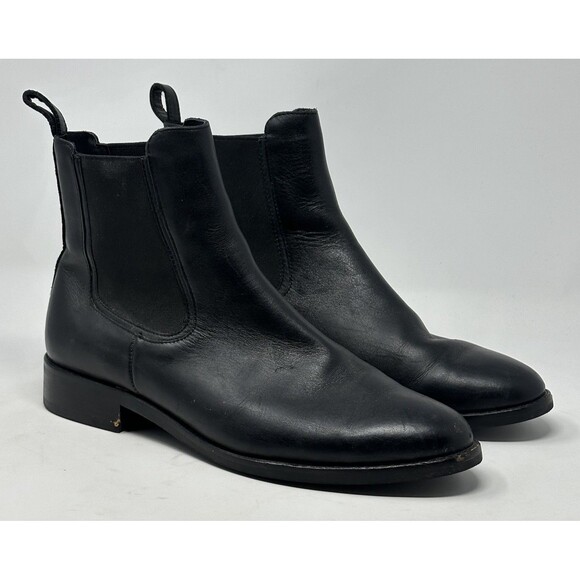 Thursday Boot Company Cavalier Chelsea Boots Mens 10 Black Leather Ankle Classic main image 4